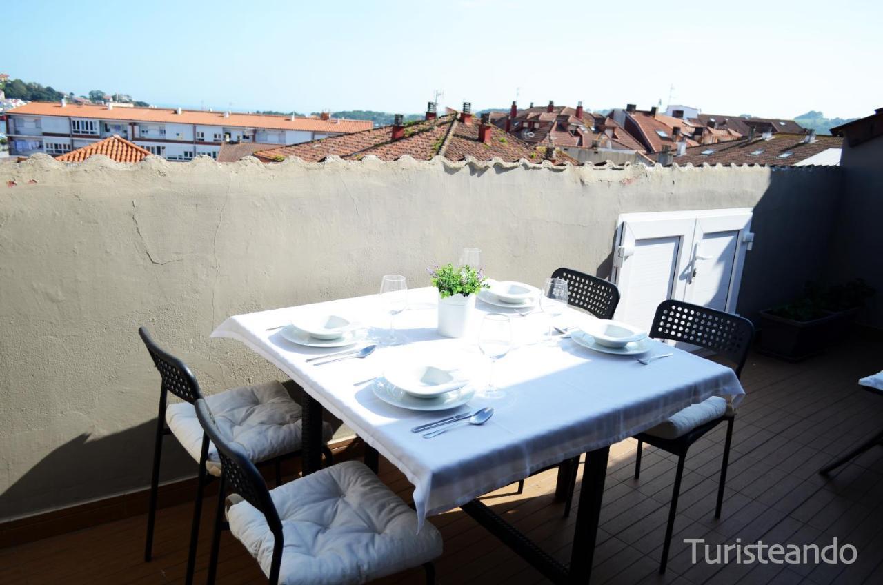 Appartement Duplex Pleamar - Gran Terraza En El Centro à San Vicente De La Barquera Extérieur photo